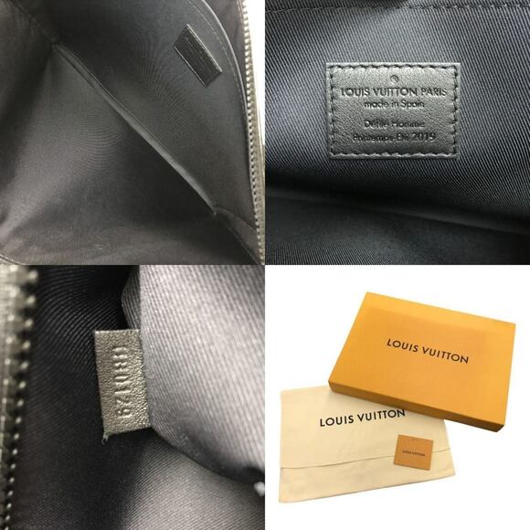 LOUIS VUITTON Black Monogram Clutch Bag - Picture 10 of 10